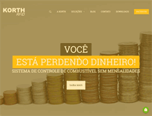 Tablet Screenshot of korth.com.br